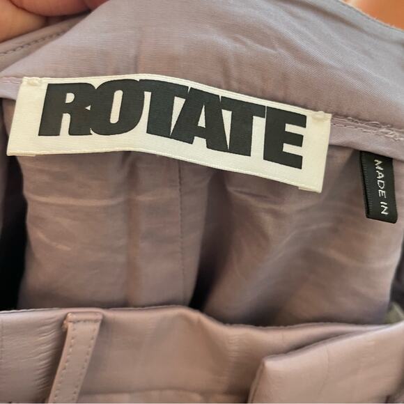 Rotate Rotie Embossed Faux Leather Pants - Picture 7 of 9